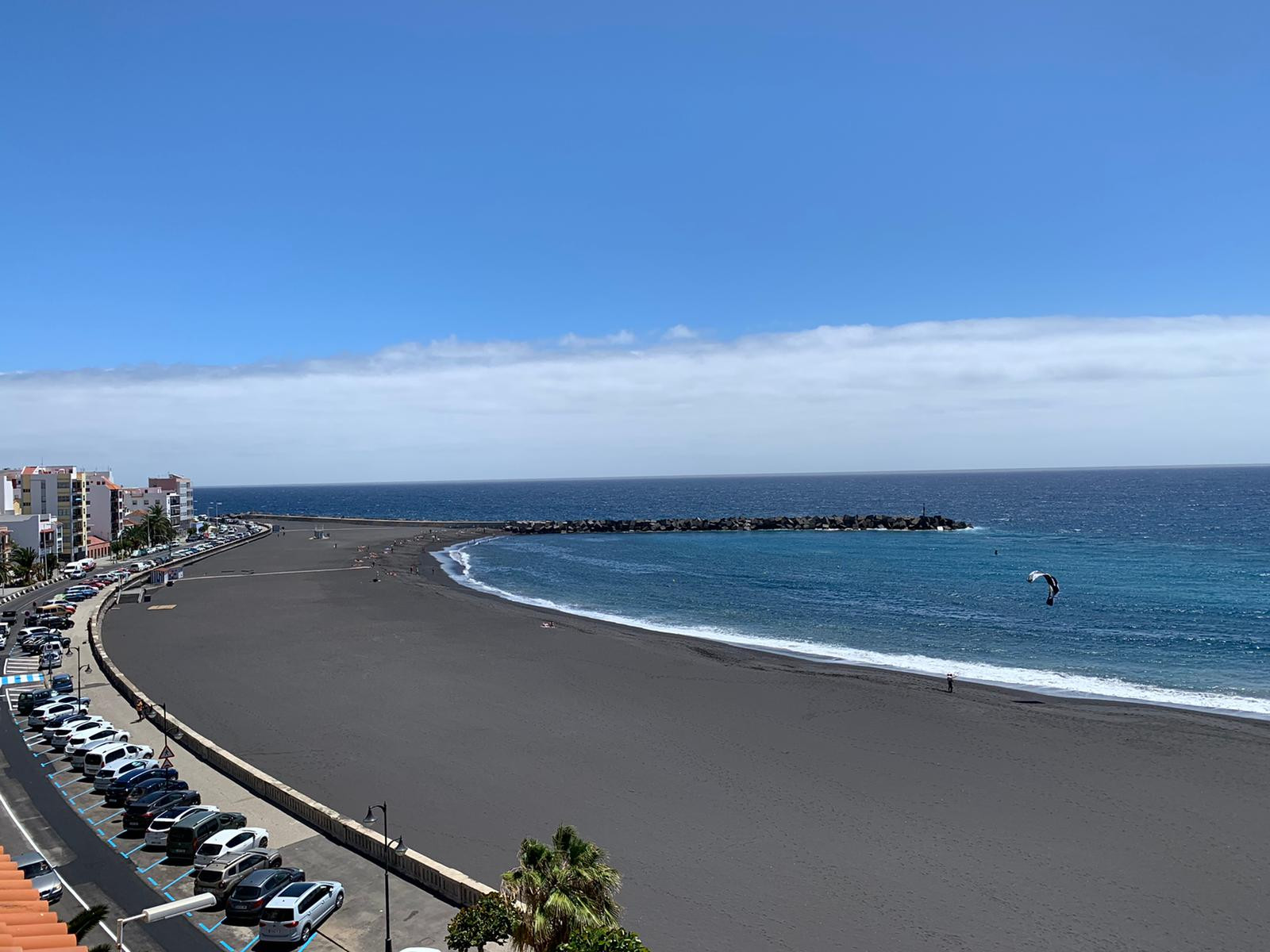 La Playa de Santa Cruz de La Palma obtiene por primera vez la bandera azul.