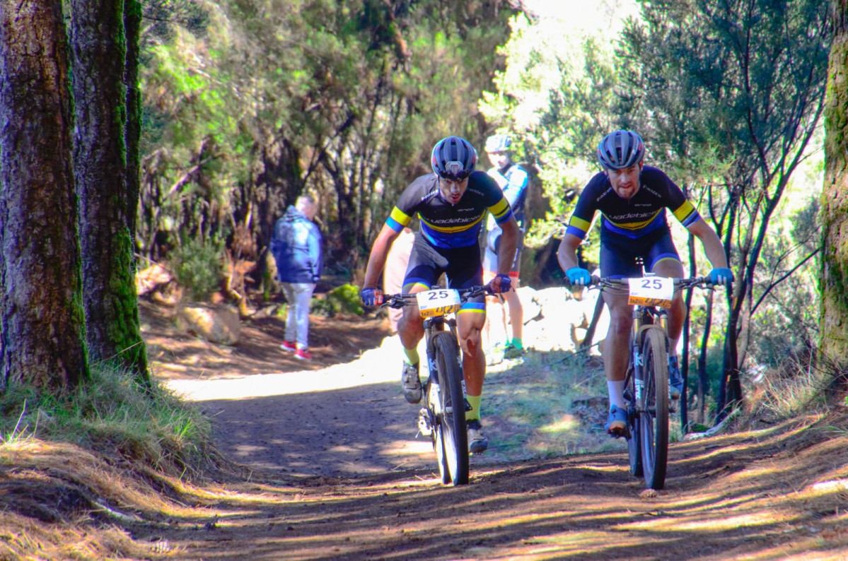 Pedro Rodru00edguez y Antonio Padru00f3n a por la Transvulcania Bike 2019