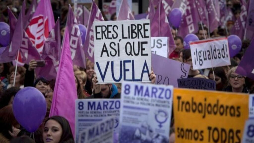 8 M  Dia Internacional de la Mujer Feminismo Manifestaciones Mujer Madrid Barcelona Bilbao Valencia Espana 471714342 147116177 1024x576
