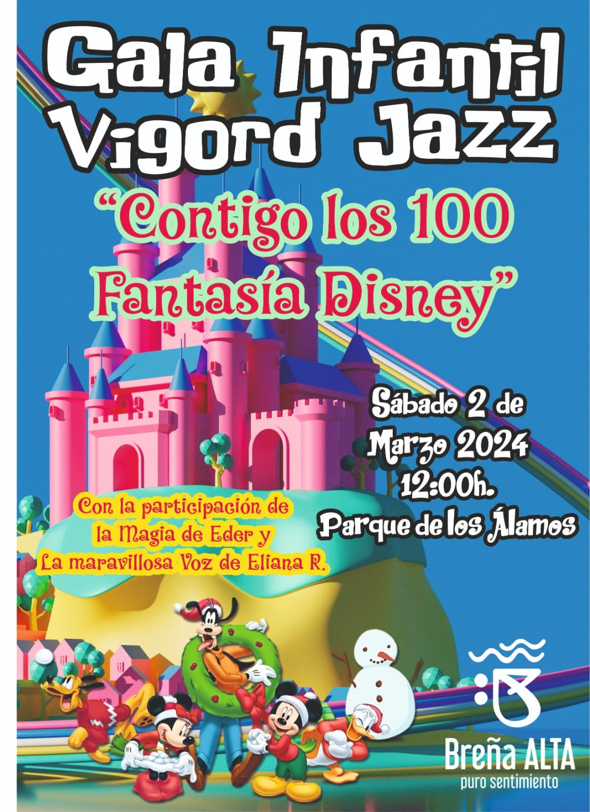 Cartel Gala Infantil Vigord Jazz