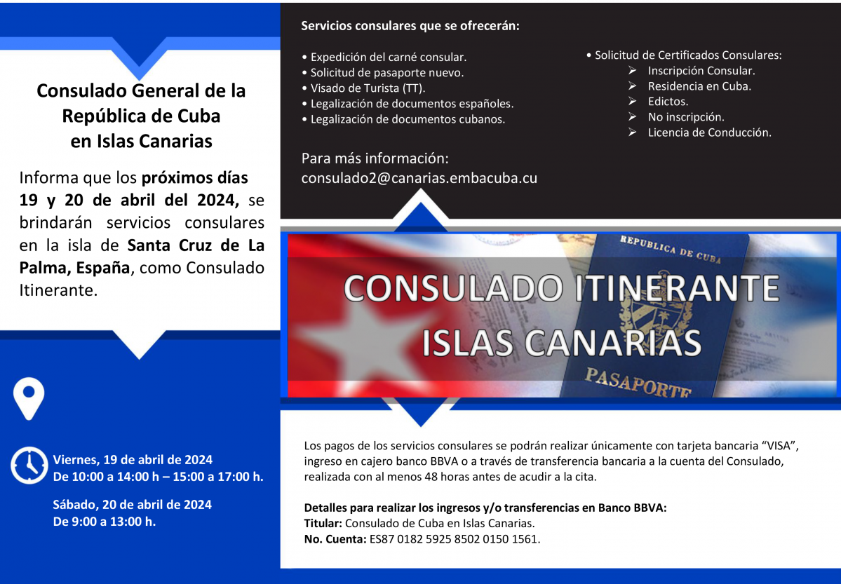 Consulado Itinerante La Palma