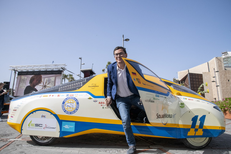 Coche solar modelo Solarworld GT