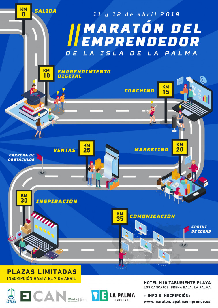 CARTEL II MARATON EMPREND   A4 1