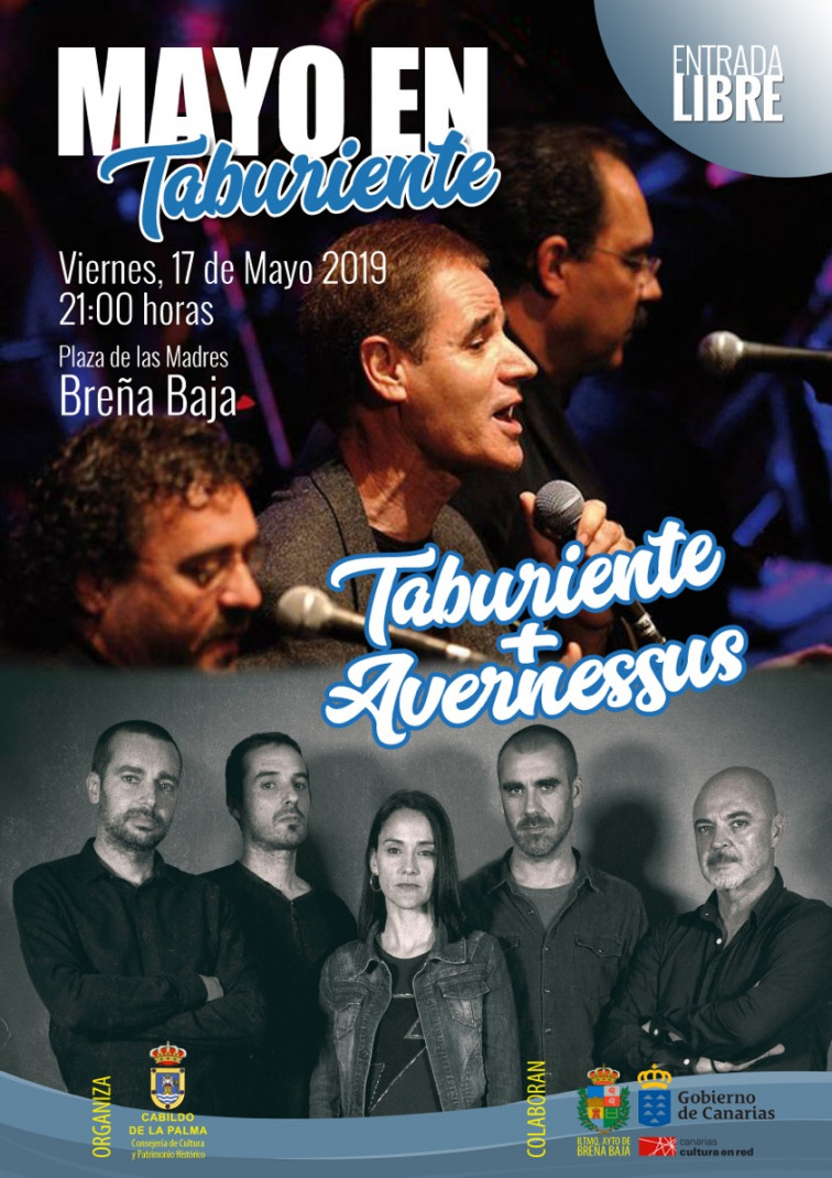 Cartel Mayo en taburiente 2019