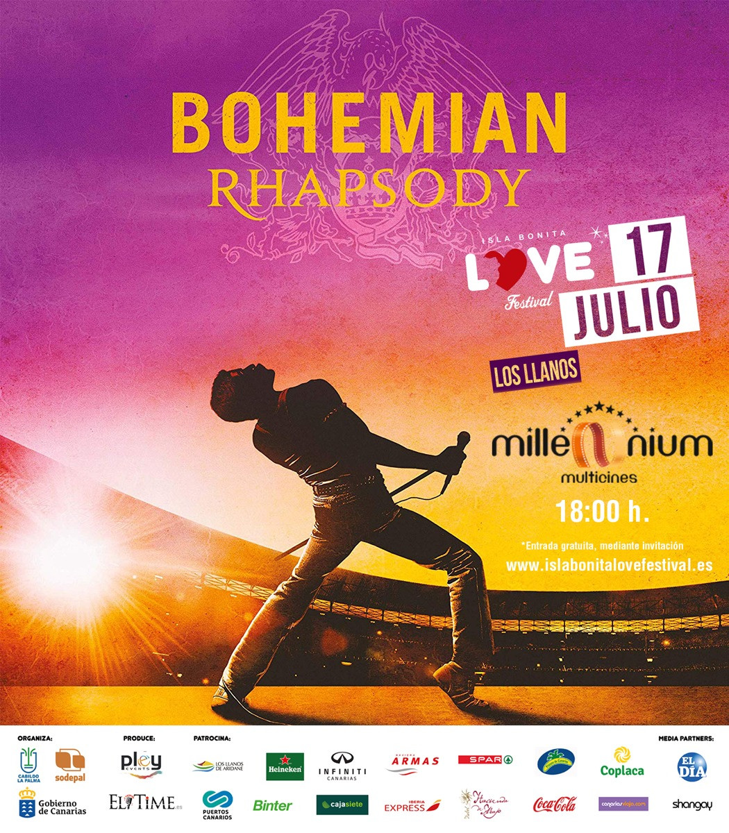 PROYECCIu00d3N PELu00cdCULA BOHEMIAN RHAPSODY