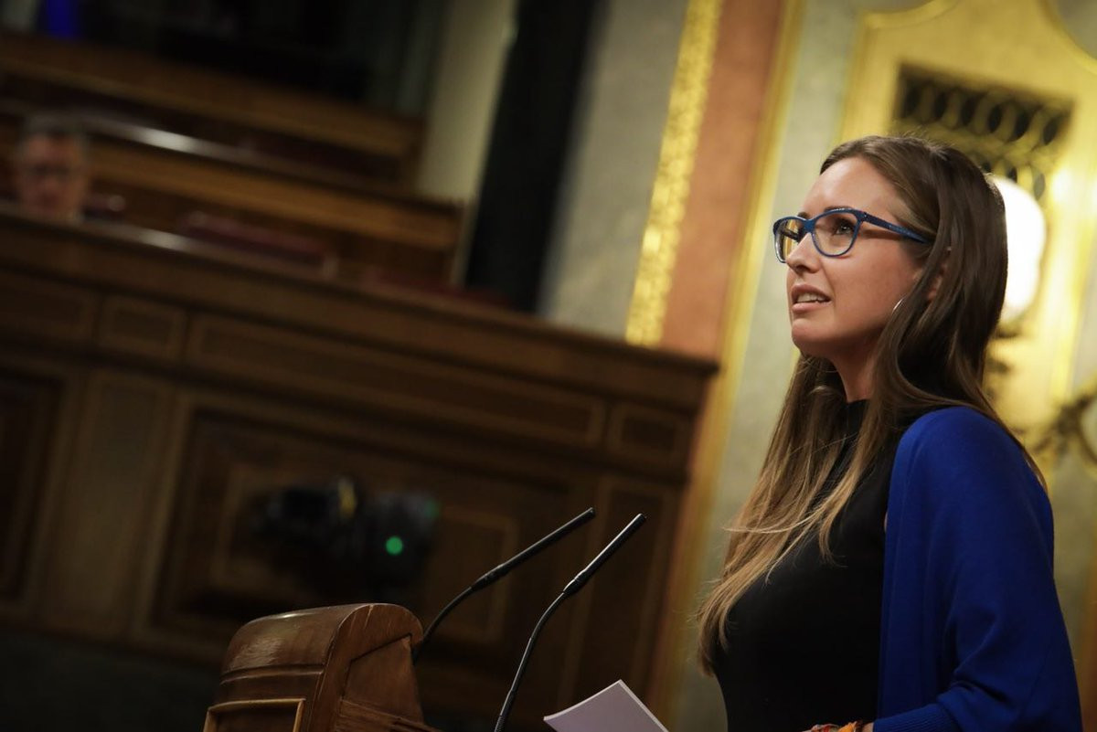 Melisa Rodru00edguez (Cs) en pleno Congreso