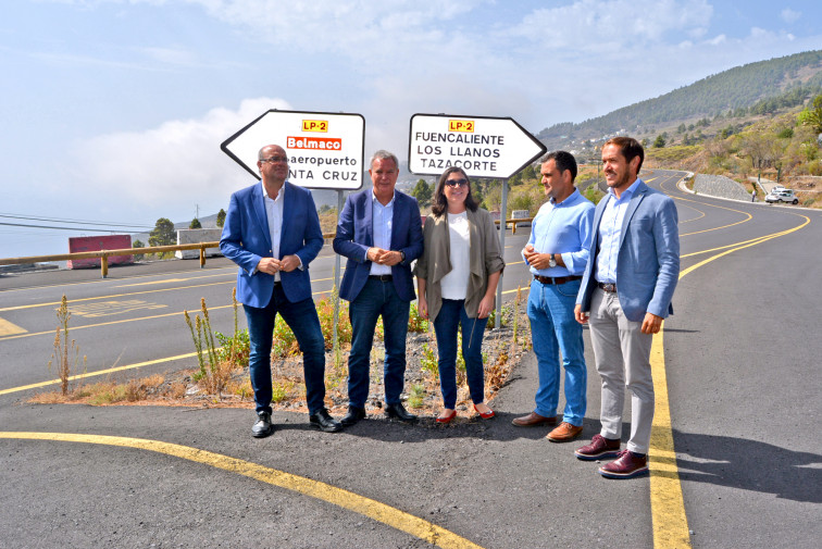 160619 Visita Sebastian Franquis Mariano H Zapata Anselmo Pestana Goretti Pérez Obras LP 2 Sur Mazo