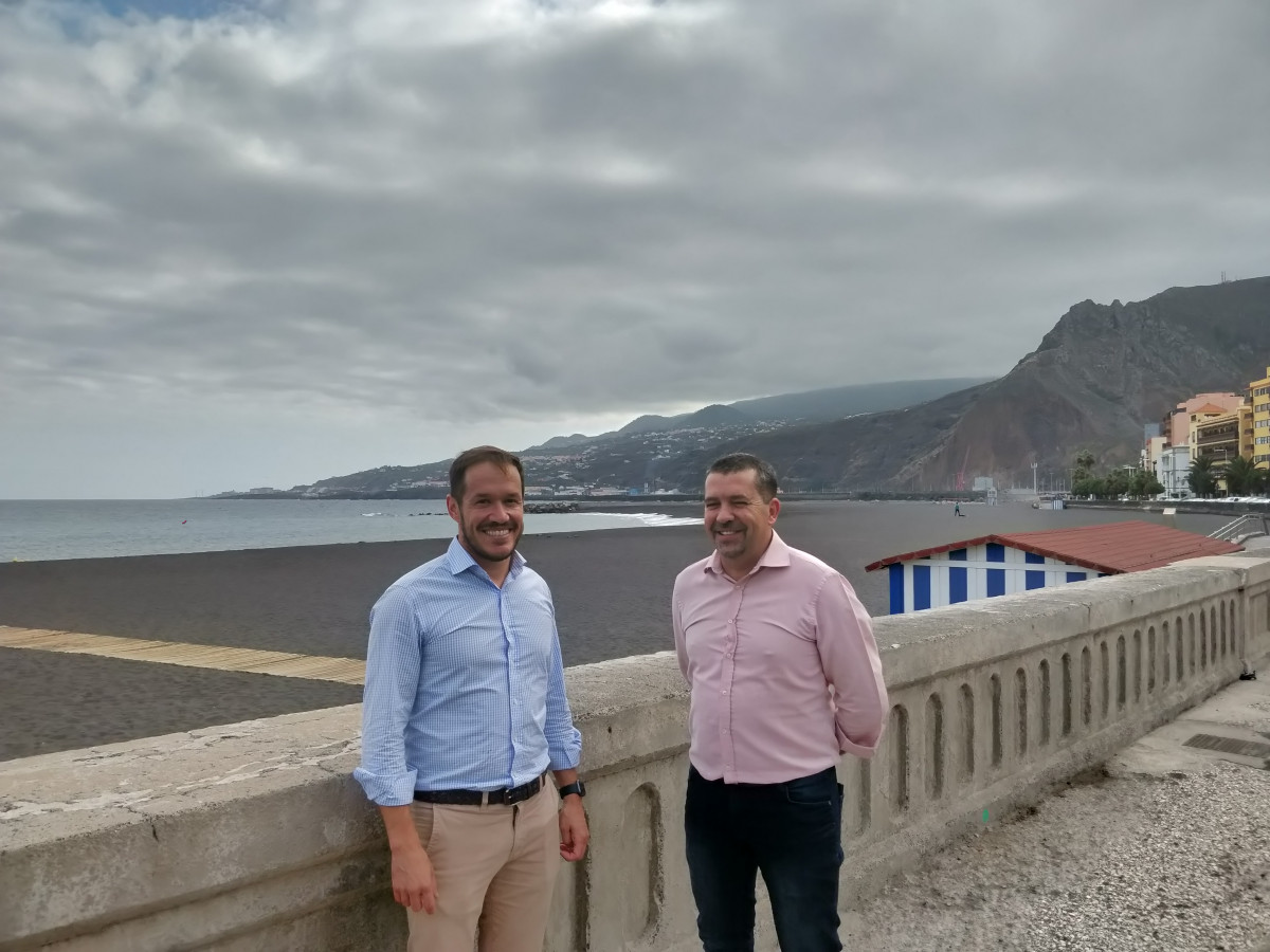 081019 Mariano H Zapata y Juan Jose Cabrera Playa Santa Cruz de La Palma 2