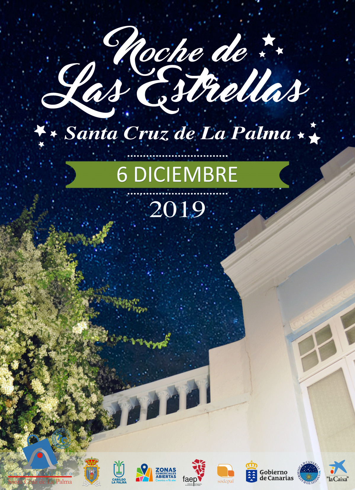 Cartel noche estrellas 2019