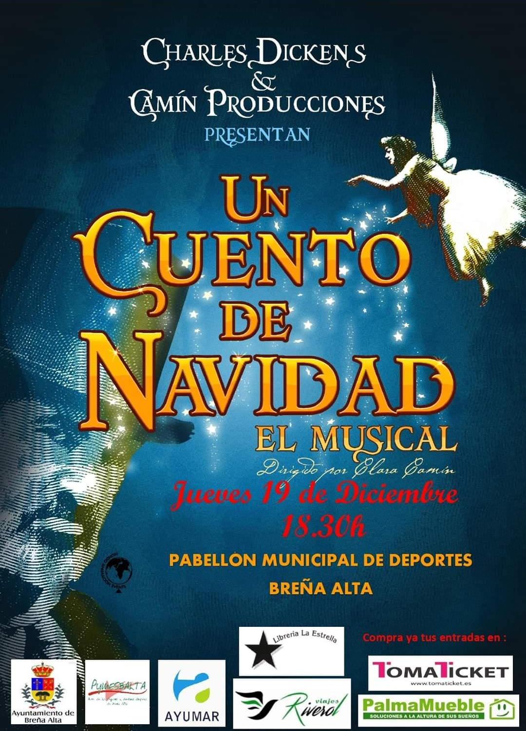 UN CUENTO DE NAVIDAD , CARTEL