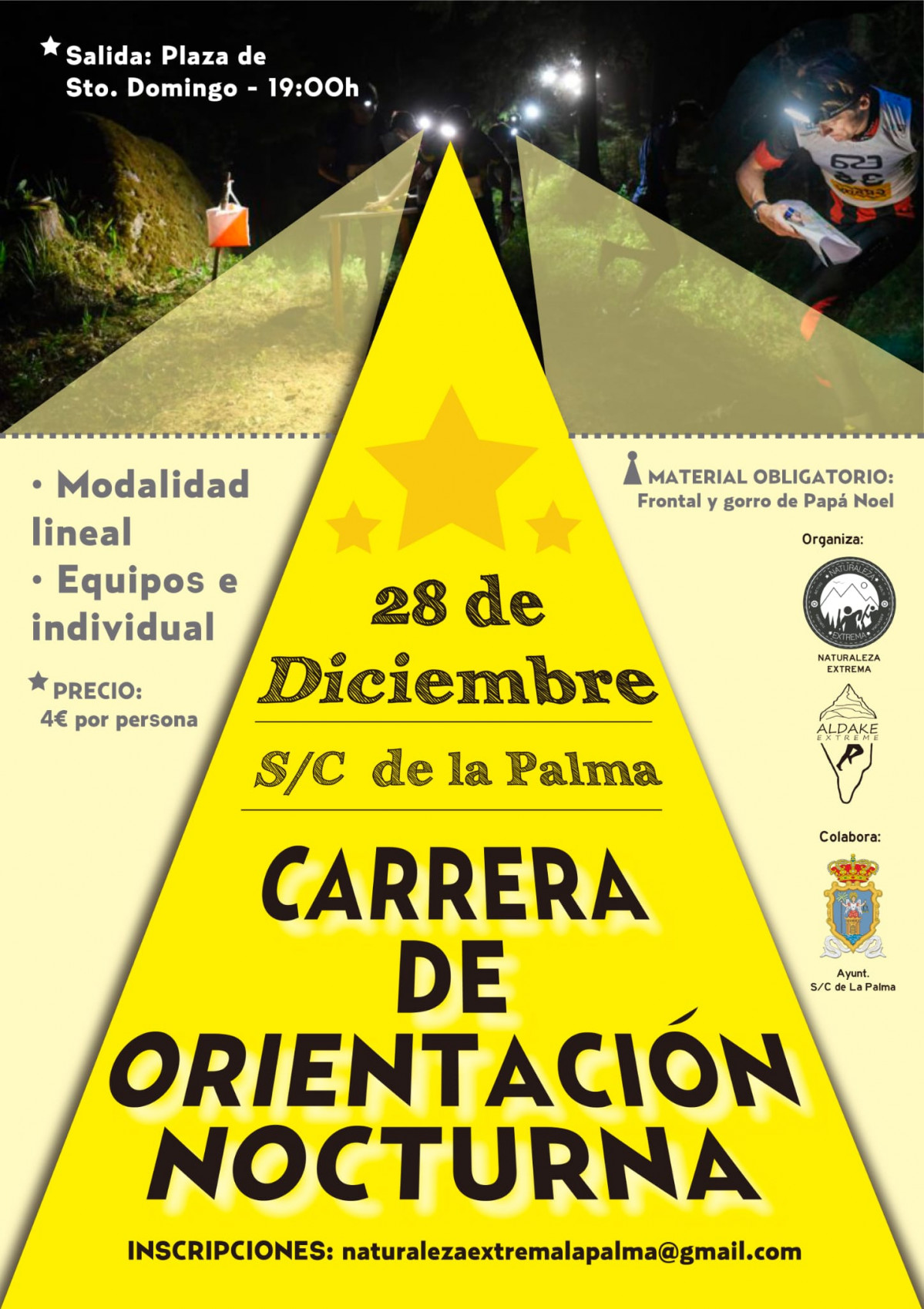 Carrera de orientaciu00f3n nocturna