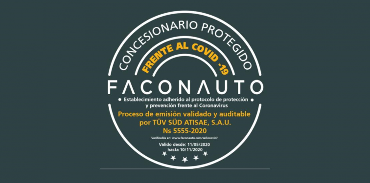 Sello Concesionario Protegido Covid19