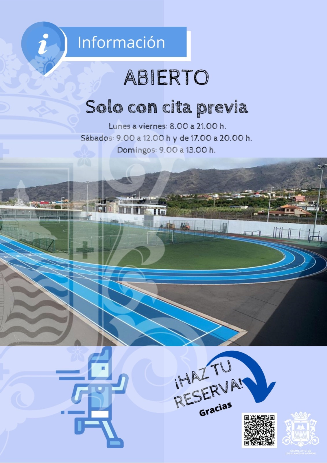 Reservas atletismo