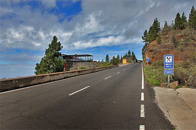 Restaurante la muralla mirador aguatavar tijarafe la palma carretera puntagorda km3