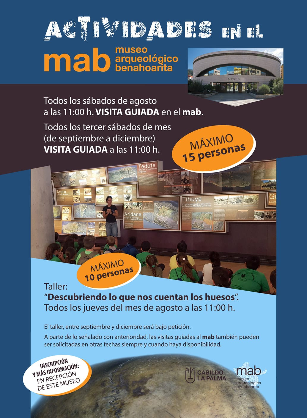 Cartel visitas guiadas MAB