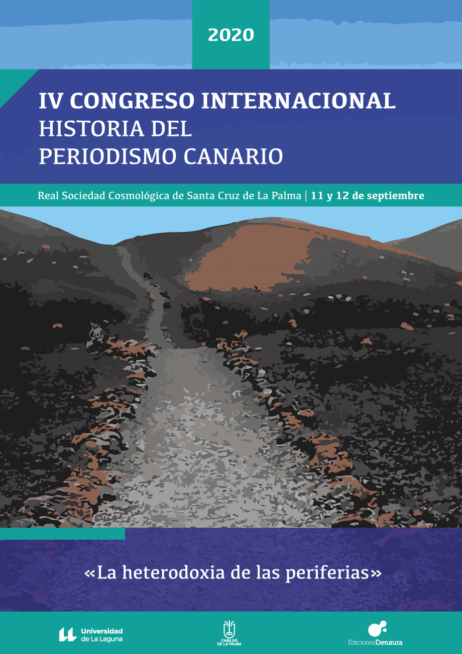 Cartel Congreso Internacional Historia del Periodismo Canario