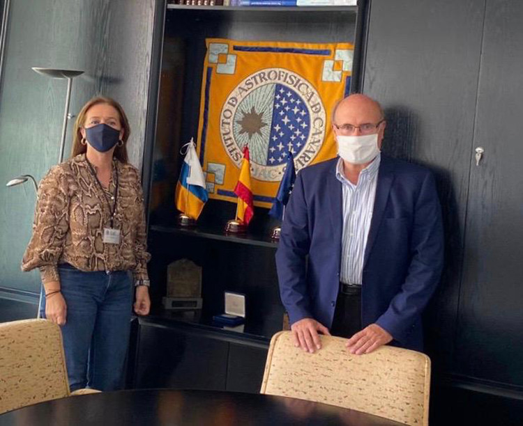 Celia Santos y Rafael Rebolo