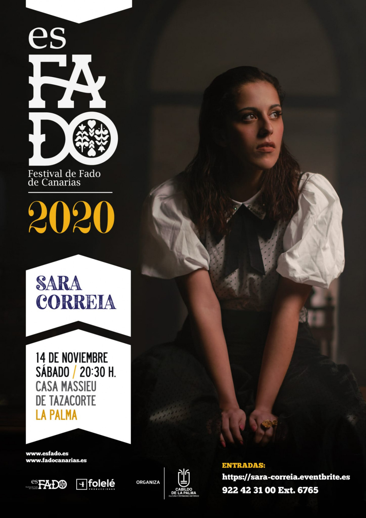 Cartel Sara Correia