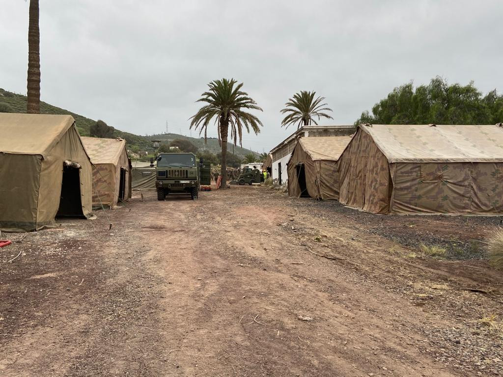 3. Montaje campamento Barranco Seco