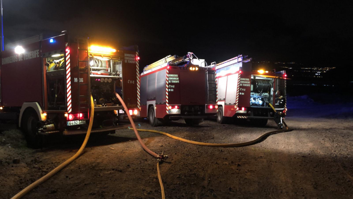 Incendio basuras 1