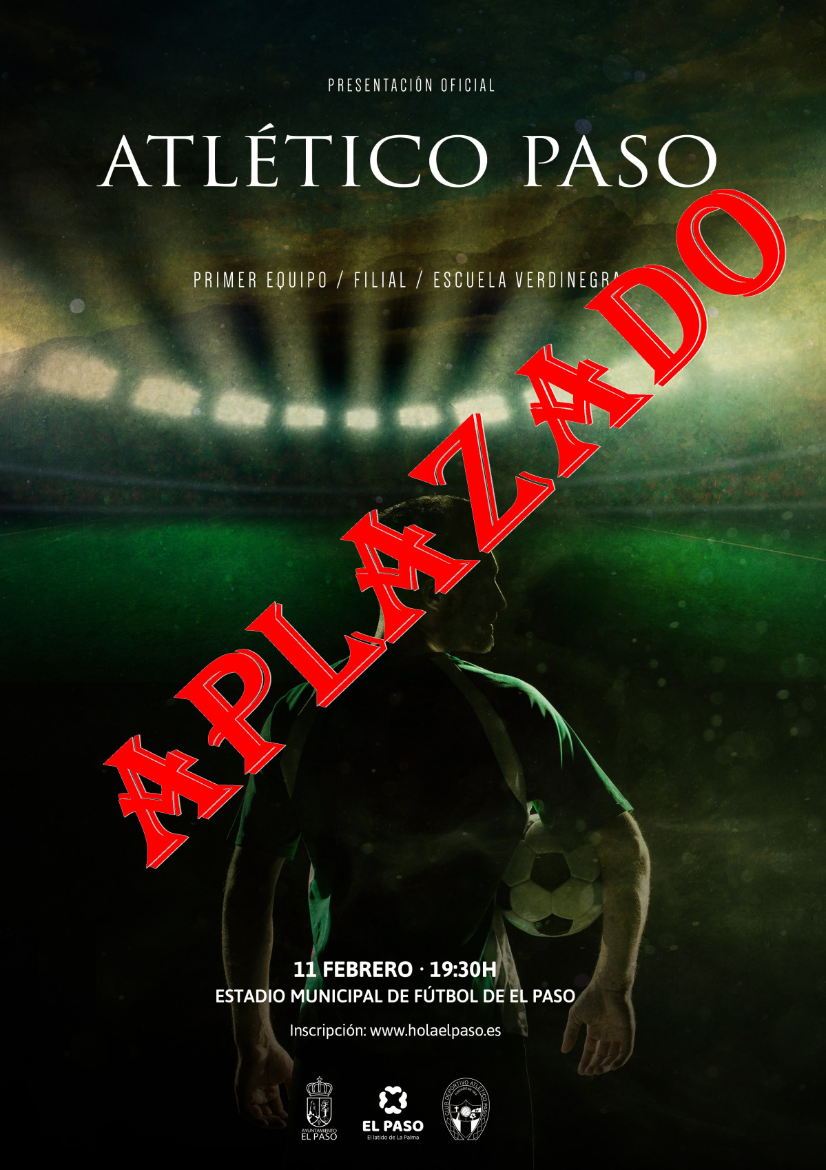 Cartel Presentaciou00b4n Atleu00b4tico Paso IMPRENTA
