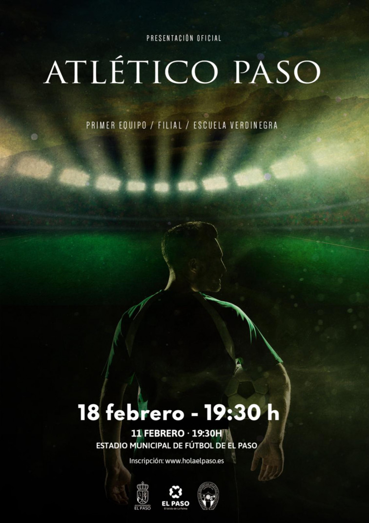 Cartel PRESENTACION HOLA EL PASO EN PROYECTO DEPORTIVO