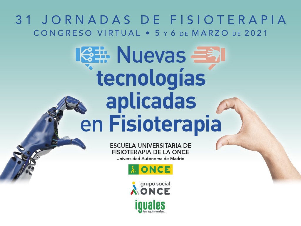 Cartel 31 Jornadas Escuela Universitaria de Fisioterapia de la ONCE