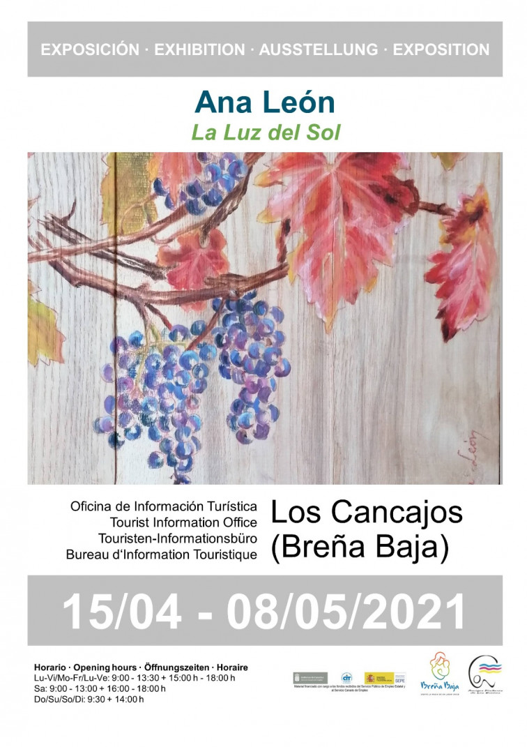 AnaLeón Exposición 21 LosCancajos Cartel