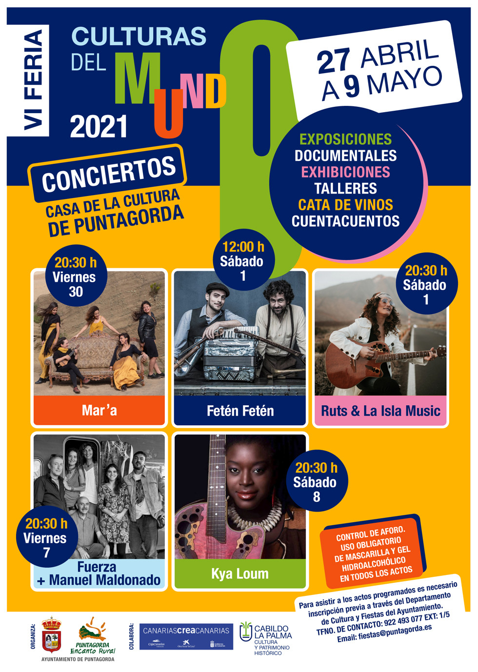 Medios cartel VI FEria 2021