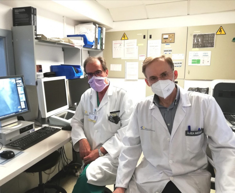 Los cardiólogos Bosa y Barragán jefe servicio y responsable Consulta Cardio Oncología HUC e1620039086747