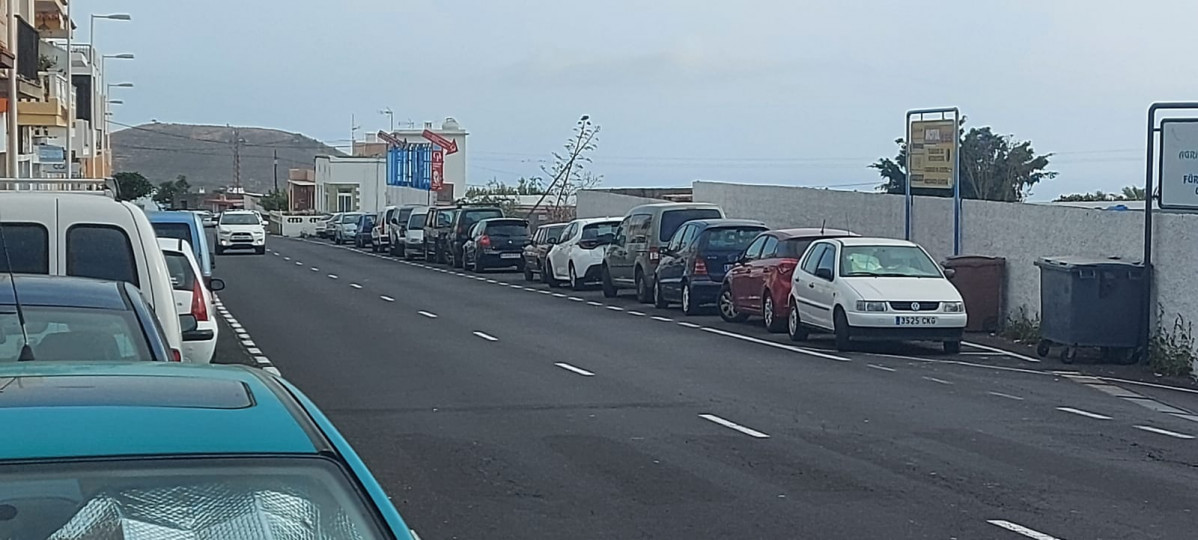 Carretera a Puerto Naos