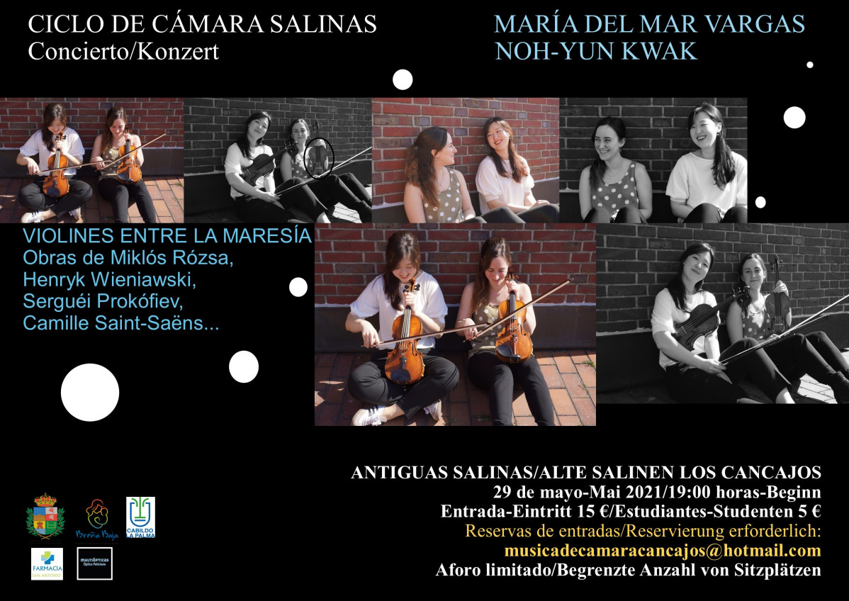 Concierto Salinas 21 Violines Cartel