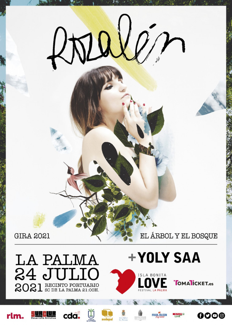 Cartel Rozalén Love Festival