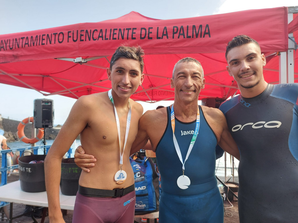 PODIO MASCULINO 5000 METROS