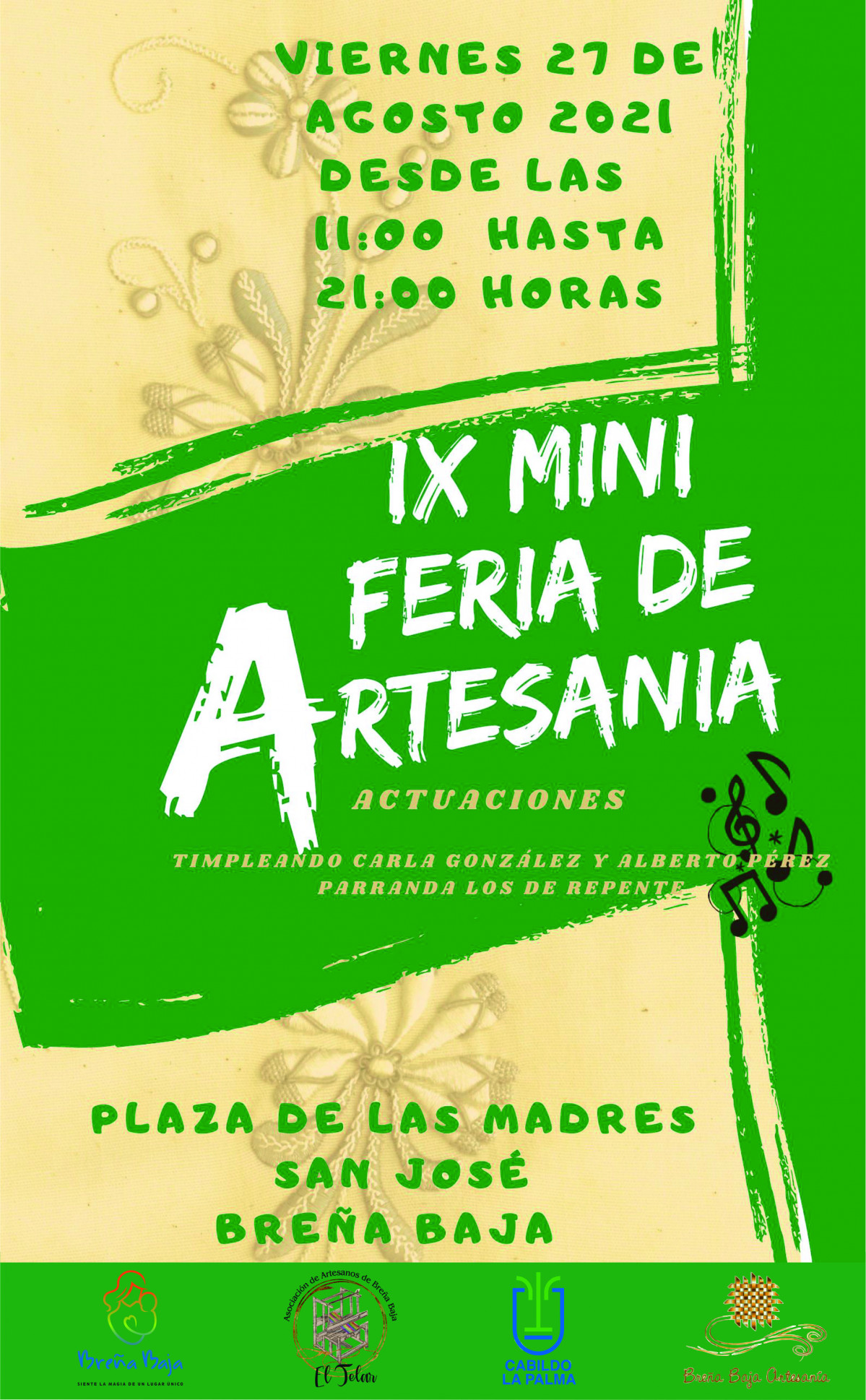 MiniFeria 21 Agosto Cartel