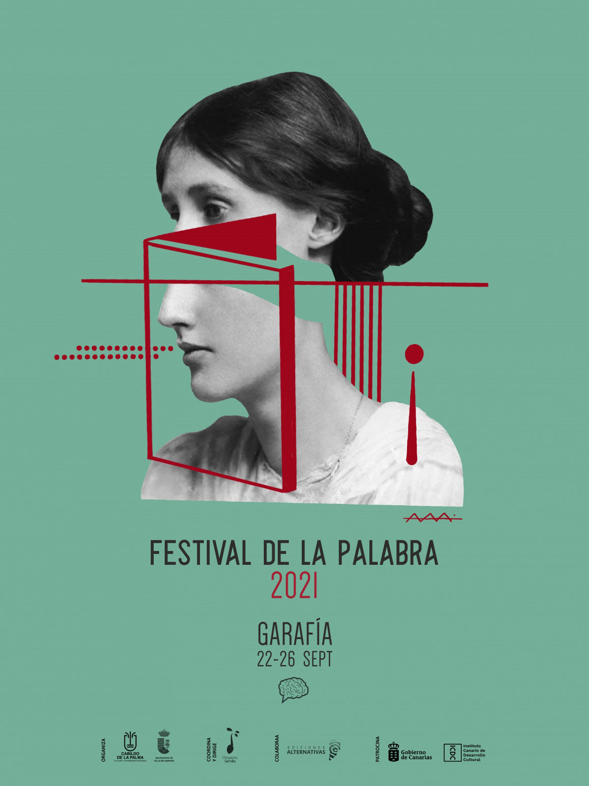 Cartel festival de la palabra 2021