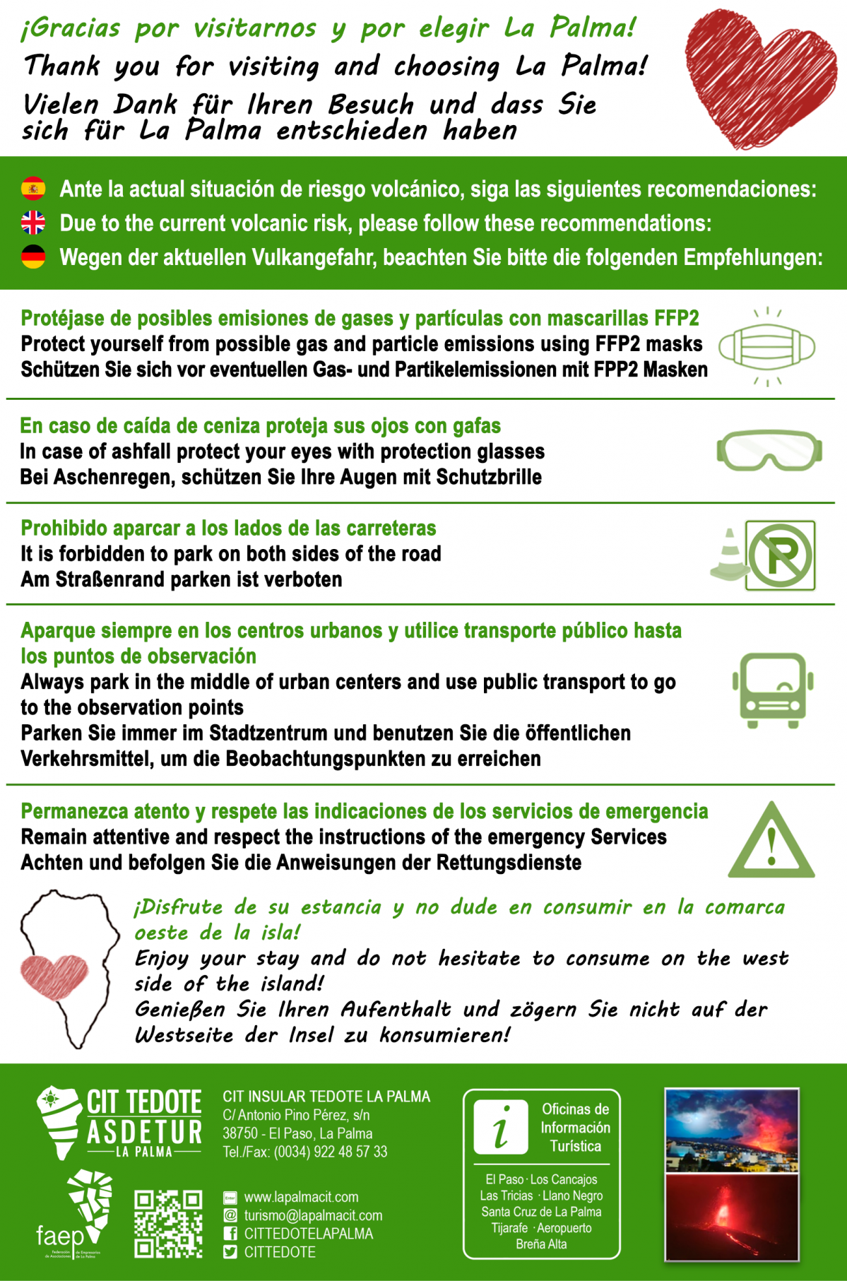 Recomendaciones volcan faep