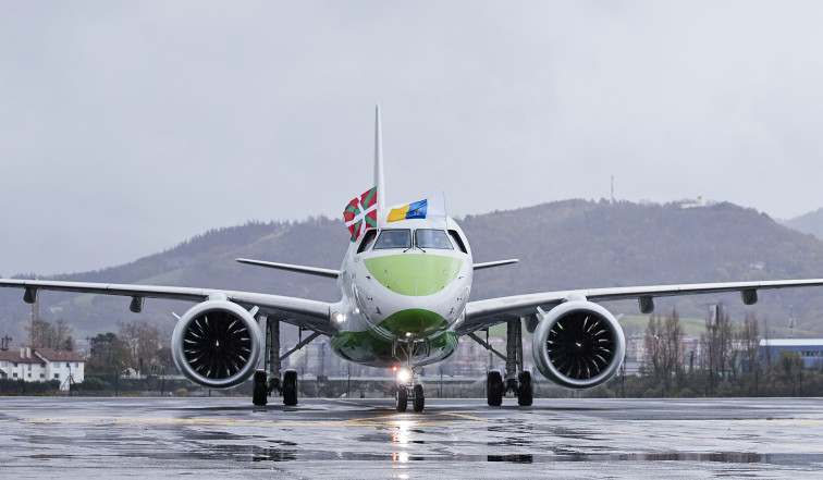 Aterrizaje en el Aeropuerto de San Sebastián (1)