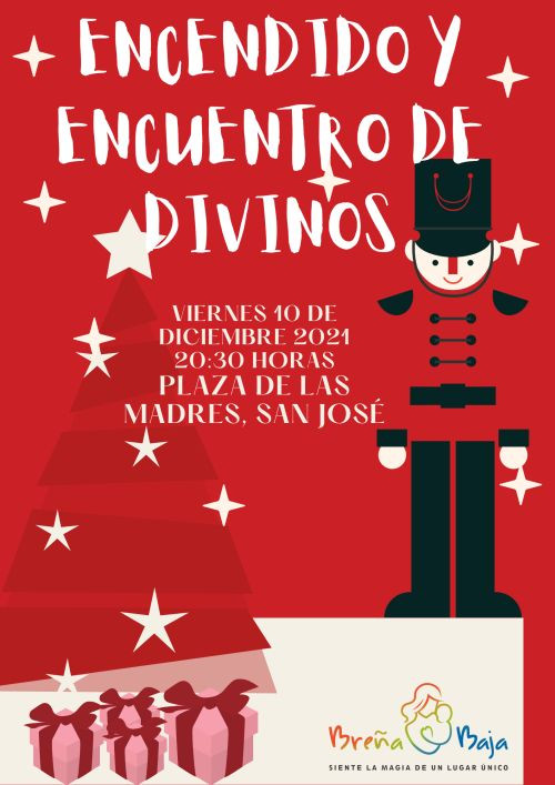 W Navidad 21 Encendido Cartel