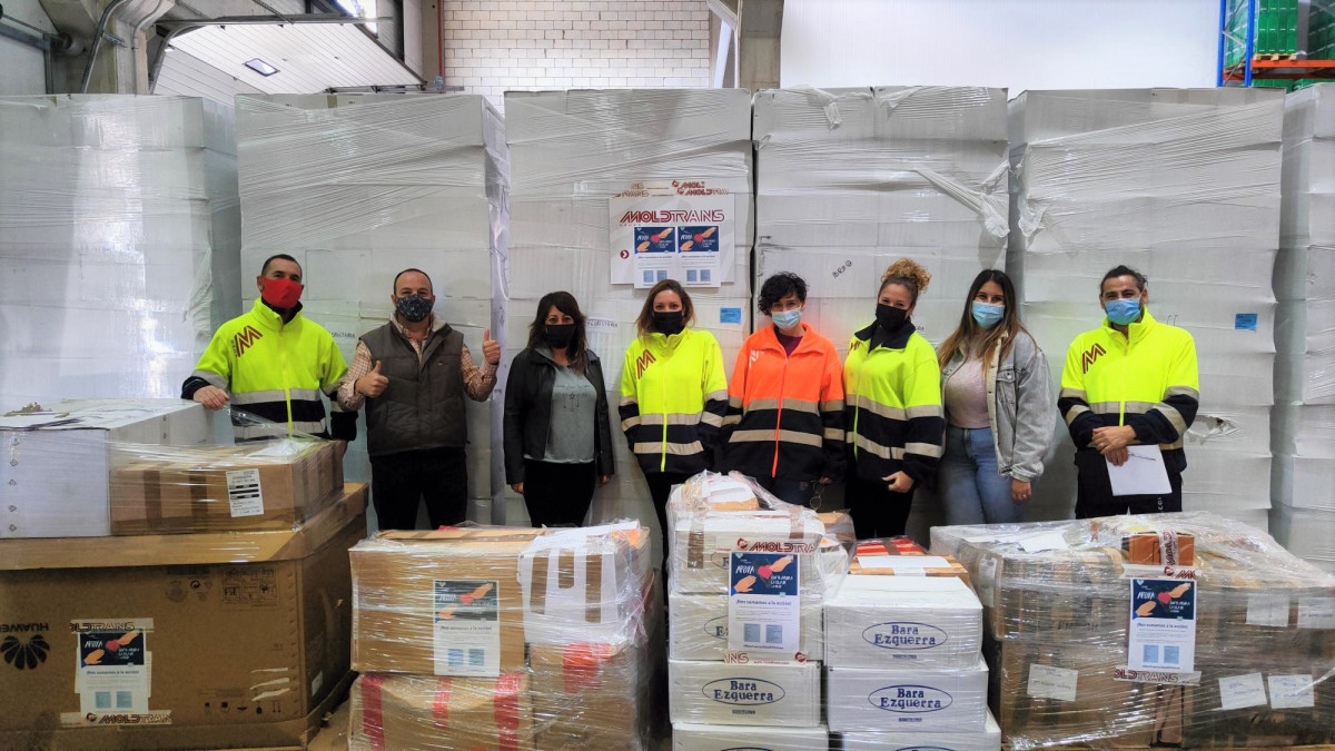 Imagen NOTA DE PRENSA   EL GRUPO MOLDTRANS SE SOLIDARIZA CON LOS AFECTADOS POR EL VOLCu00c1N DE LA PALMA
