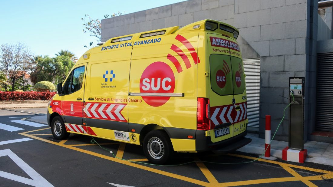 Foto 1 Nuevo para ambulancia en el Hospital de La Candelaria e1611576234611