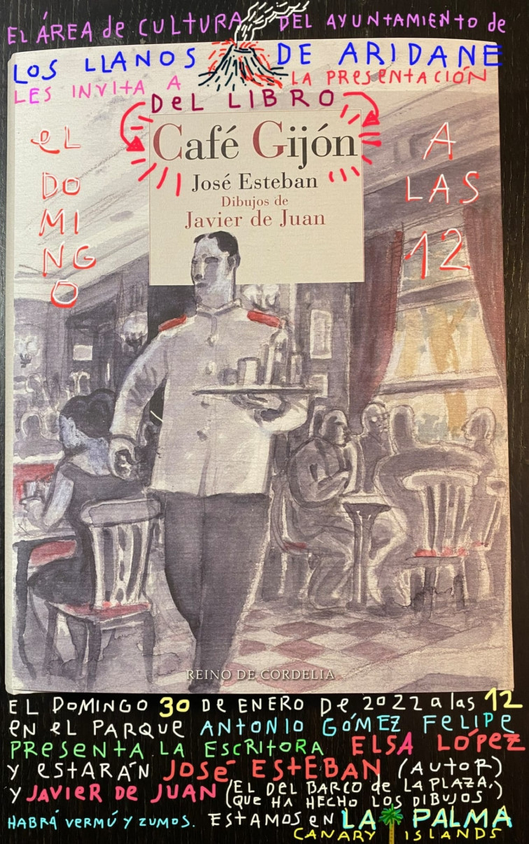 Dibujo del artista plástico Javier de Juan