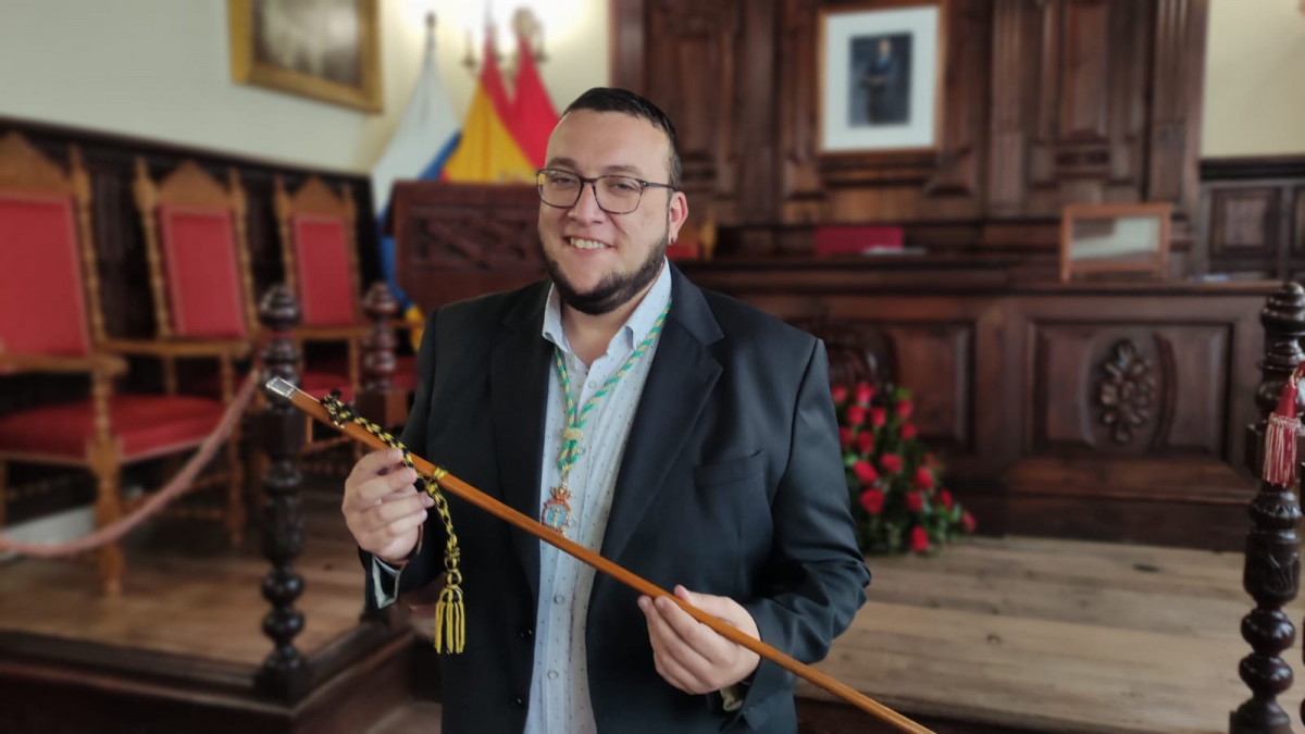 Juan José Neris, alcalde de Santa Cruz de La Palma