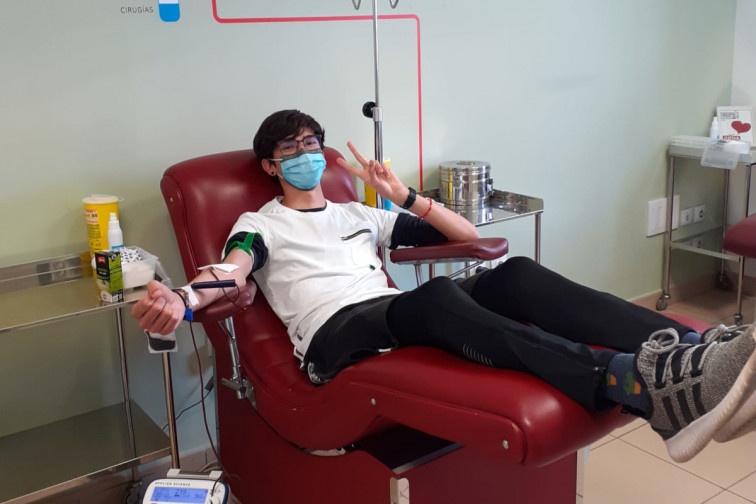 Donante de sangre del ICHH