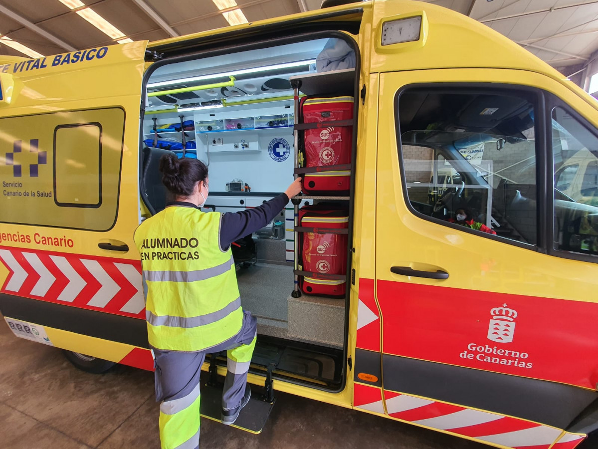 Ambulancia Diario Palmero