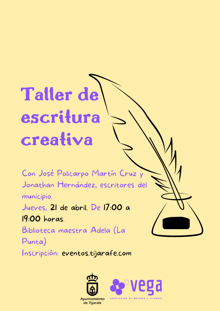 TALLER ESCRITURA CREATIVA