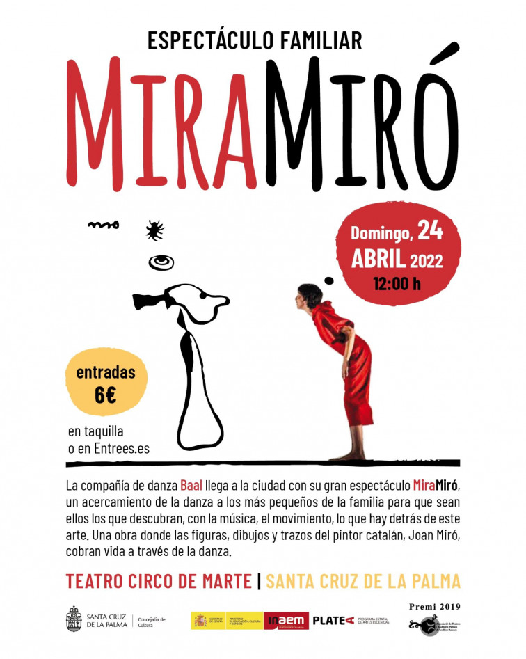 Cartel espectáculo MiraMiró
