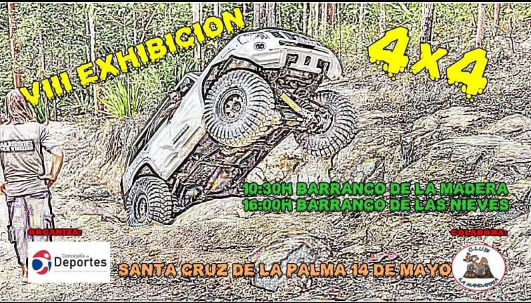 Cartel exhibición 4x4