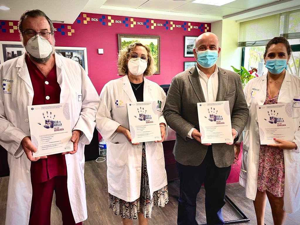 Equipo implantaciou0301n protocolo VIH Urgencias Hospital La Palma