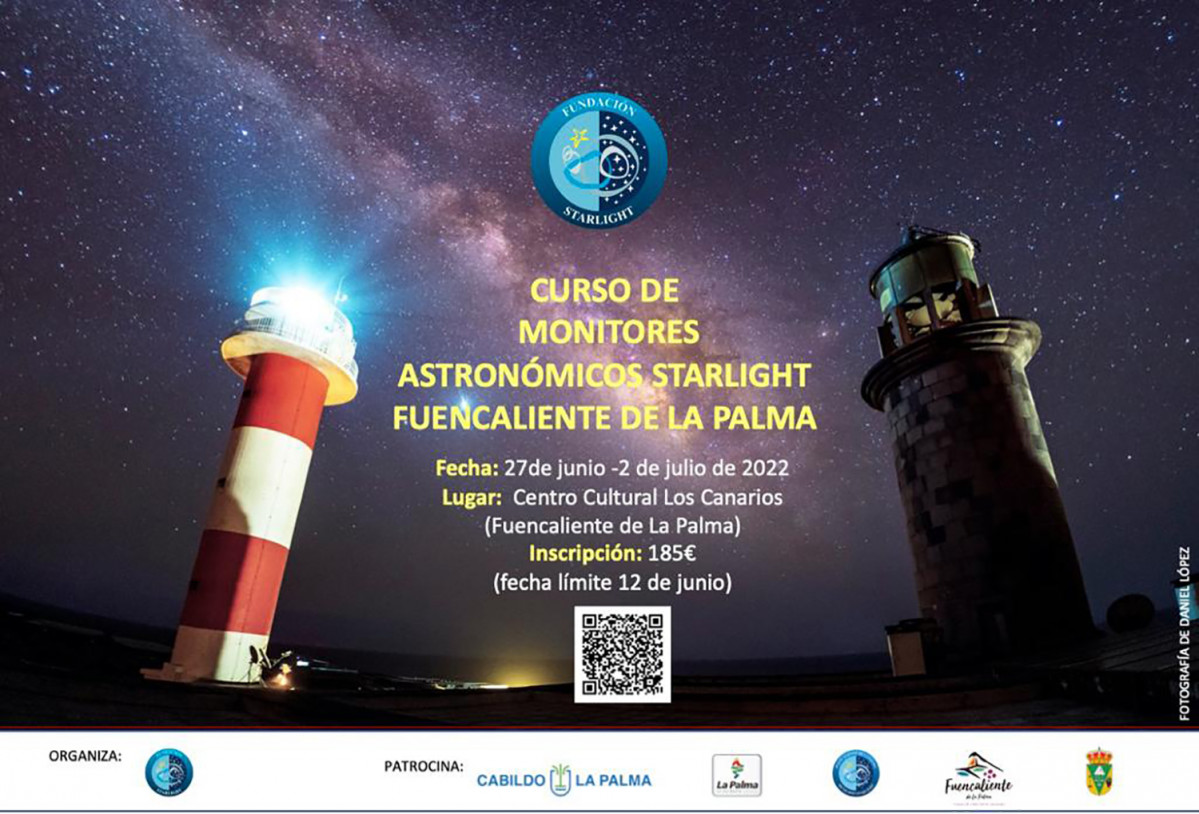 Cartel cursos monitores starlight